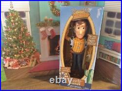DISNEY TOY STORY NEW NIB PULL STRING OVER 30 PHRASES WOODY WithHAT TALKING DOLL