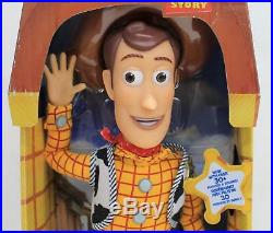 DISNEY Toy Story Talking Cowboy Woody & Buzz Lightyear Action Figure Dolls NEW