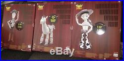 DOLL. Figure 2019 D23 Expo Toy Story WOODY JESSIE BULLSEYE Talking Action LE 500