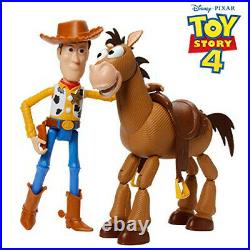 Daysny Pixar Toy Story 4 Woody & Brusai Adventure Pack Figure Doll