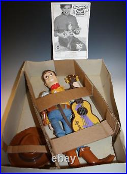 Disney 1999 Woody Toy Story 2 Figurine Mattel Singing Woody Doll Mint With Box