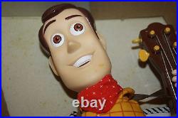 Disney 1999 Woody Toy Story 2 Figurine Mattel Singing Woody Doll Mint With Box