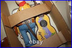 Disney 1999 Woody Toy Story 2 Figurine Mattel Singing Woody Doll Mint With Box