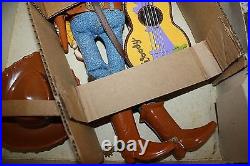 Disney 1999 Woody Toy Story 2 Figurine Mattel Singing Woody Doll Mint With Box