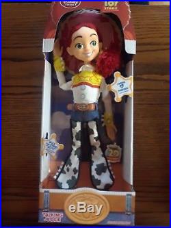 Disney 20th Anniversary Toy Story Woody Jessie Buzz 15 Talking Dolls Set NIB