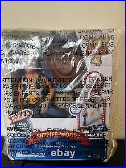 Disney 64431 Toy Story 4 Sheriff Woody Interactive Drop Down Doll New & Sealed