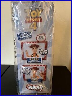 Disney 64431 Toy Story 4 Sheriff Woody Interactive Drop Down Doll New & Sealed