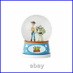 Disney Enesco Toy Story Woody Buzz Snow Globe Pvc Figure Doll Showcase
