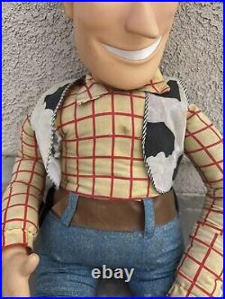 Disney Giant Woody 4ft Foot Frito Lay Promo Doll 95/96! Rare! Thinkway Toy Story