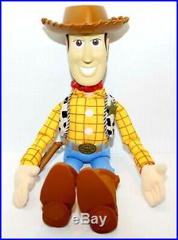 Disney PIXAR GIANT 32 Toy Story SHERIFF WOODY Plush Doll Mattel Inc. Vtg