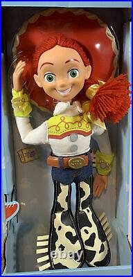 Disney Parks Collectors Talking Woody Jessie Toy Story Pull String 16 Figure