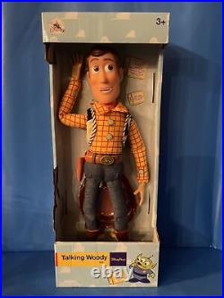 Disney Parks Pixar Toy Story 4 Talking Woody Doll