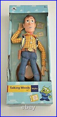 Disney Parks Talking Woody Toy Story Pull String 15 Figure Doll