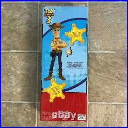 Disney Parks Toy Story 3 Pull-String Talking Woody Woody Parlant NEW SEALED