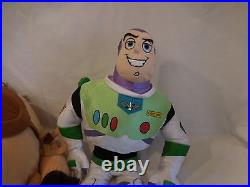 Disney Pixar 17 Toy Story Woody 19 Buzz Lightyear + 17 Bulleye Plush Stuffed