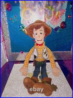 Disney Pixar Authentic / Toy Story / Woody The Cowboy 18 Doll Plush