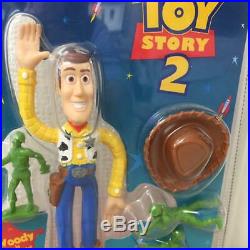 Disney Pixar Mattel Company Toy Story 2 Woody & ARMY Men Doll Rare From Japan