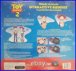 Disney/Pixar TOY STORY 2 Woody & Jessie Interactive Buddies, Thinkway Toys, NIB
