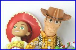 Disney Pixar TOY STORY BUZZ LIGHTYEAR WOODY JESSIE Dolls Toys Lot TESTED-WORKING