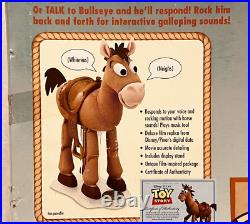 Disney Pixar Thinkway Toys Toy Story Collection Woody's Horse Bullseye RARE NEW