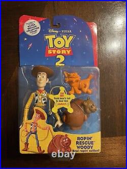 Disney Pixar Toy Story 2 Silver Edition, Shifty Shooting Prospector, Woody, Buzz