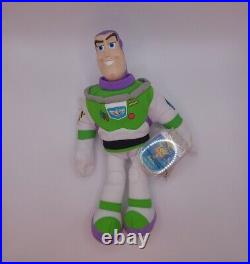 Disney Pixar Toy Story 2 Star Bean Mattel Plush Dolls with new happy meal toys