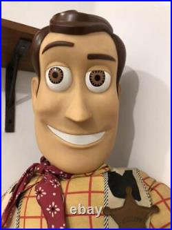 Disney Pixar Toy Story 2 WOODY Jumbo Doll Height 120cm 47 No Hat From Japan