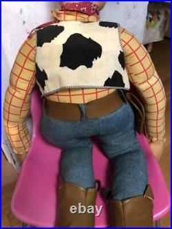 Disney Pixar Toy Story 2 WOODY Jumbo Doll Height 120cm 47 with cowboy hat F/S