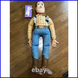 Disney Pixar Toy Story 2 WOODY Jumbo Doll Height 120cm No Hat with Tag from JPN