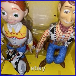 Disney/ Pixar Toy Story 2 Woody & Jessie Interactive Talking Dolls Thinkway Toys