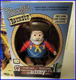 Disney Pixar Toy Story 2-stinky Pete The Prospector & Woody-woody's Roundup-new