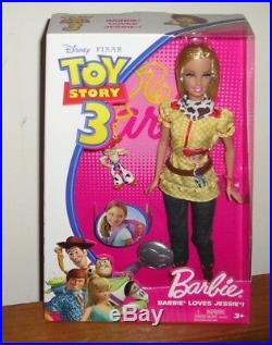 Disney Pixar Toy Story 3 Barbie Loves Woody Jessie Buzz Alien Ken Loves Barbie