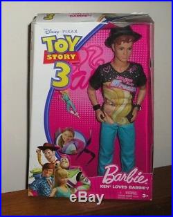 Disney Pixar Toy Story 3 Barbie Loves Woody Jessie Buzz Alien Ken Loves Barbie