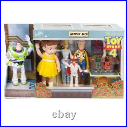 Disney Pixar Toy Story 4 ANTIQUE SHOP ADVENTURE Pack BUZZ, WOODY + 6 More NEW