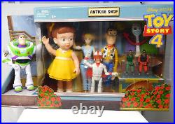 Disney Pixar Toy Story 4 ANTIQUE SHOP ADVENTURE Pack BUZZ, WOODY + 6 More NEW
