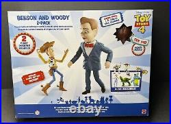 Disney Pixar Toy Story 4 Benson and Woody 2 Pack Figure Toys