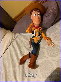 Disney/Pixar- Toy Story 4 CUSTOMIZED Toy Mode Pull String Talking Woody Doll