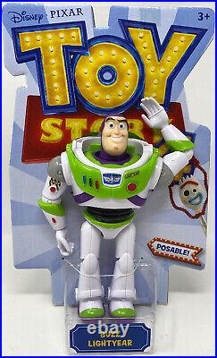 Disney Pixar Toy Story 4 Posable Authentic Figure Set- Bundle of 9