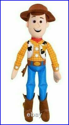 Disney Pixar Toy Story 4 Talking Woody 13 Plush NEW Justplay Batteries Included