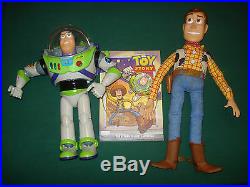 Disney Pixar Toy Story Buddies Talking Woody & Buzz Lightyear Dolls