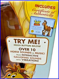 Disney Pixar Toy Story Bullseye Signature Collection Thinkway Toys Talk Horse