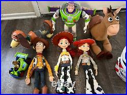 Disney Pixar Toy Story Bullseye/Woody Plush Doll Horse and more pull side string