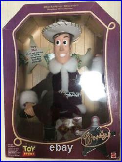 Disney Pixar Toy Story Christmas Holiday Matel Woody Figure Doll Vintage 26