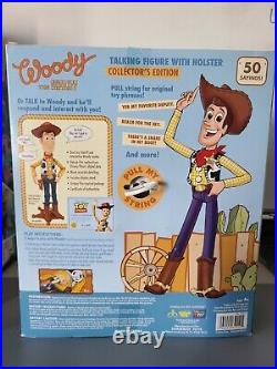 Disney Pixar Toy Story Collection Woody The Sheriff (Thinkway 2010 White Label)