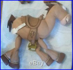 Disney & Pixar Toy Story Dolls Figures Woody, Jessie, Bulls Eye Pull String