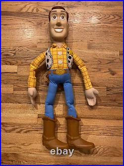 Disney Pixar Toy Story Giant Jumbo Woody 36 Plush 3 Foot Huge Doll Vintage