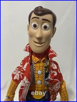 Disney Pixar Toy Story Hawaiian Collection Woody Cowboy Thinkway Toys Doll Works