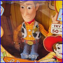 Disney Pixar Toy Story Large Talking Woody SIGNATURE COLLECTION RARE 64012 JP