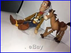Disney Pixar Toy Story No TALKING WOODY STRING 15 DOLL FIGURE Thinkway Toys