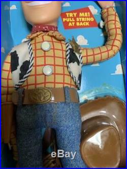 Disney Pixar Toy Story Poseable Pull-String Talking Woody Doll Rare Vintage 20